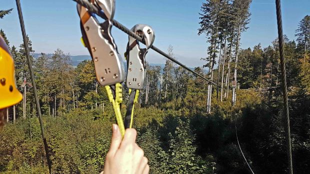 Alpsee Bergwelt Kletterwald Bärenfalle