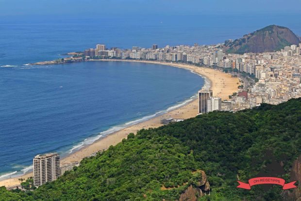 Copacabana Rio de Janeiro Brasilien Strand