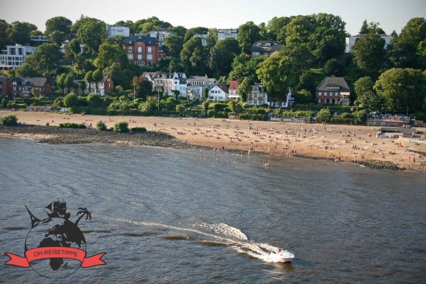 Elbstrand Hamburg Deutschland Strand