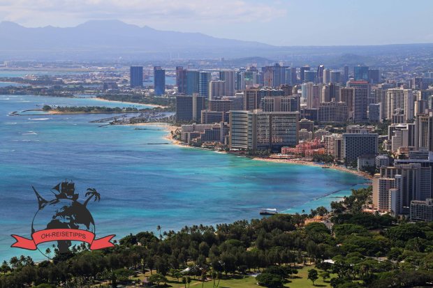 Waikiki Beach Honolulu Hawaii Insel O'ahu USA Strand