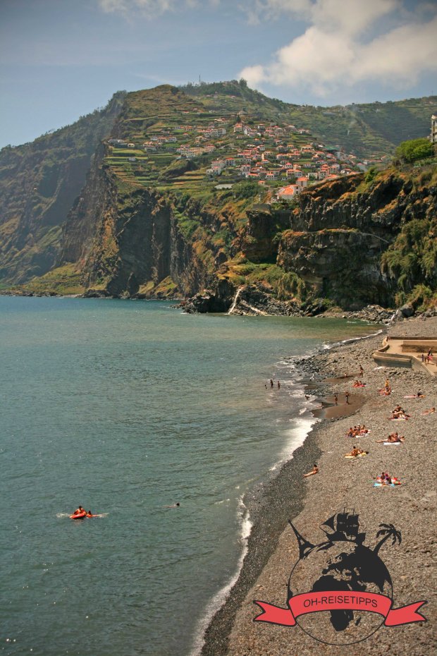 Strand Camara de Lobos Madeira Portugal