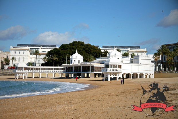 Playa de Caleta Cadíz Andalusien Spanien Strand