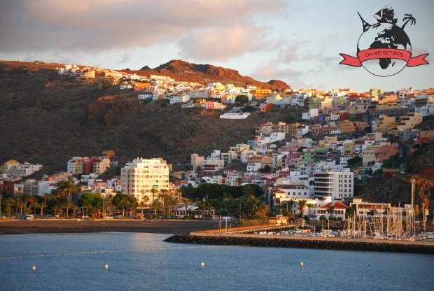 Playa de la Punta San Sebastian Kanaren Insel La Gomera Strand
