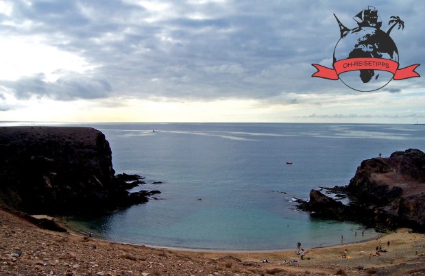 Playas de Papagayo Kanaren Insel Lanzarote Strand