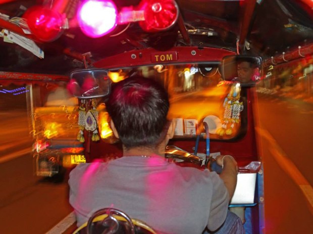 Tuk-Tuk-Fahrt durch Bangkok. Foto: Oliver Heider