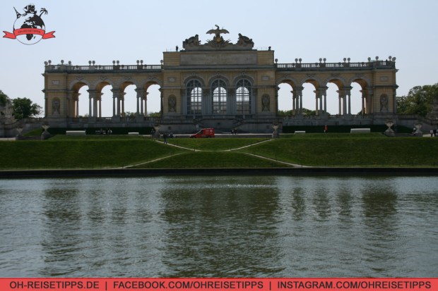 Die Gloriette im Schlosspark Schönbrunn. Foto: Oliver Heider