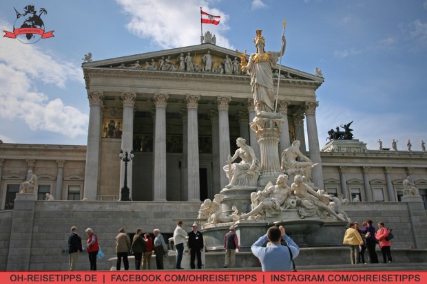 Parlamentsgebäude in Wien. Foto: Oliver Heider
